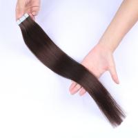Natural look adhesive tape hair extensionsJF075